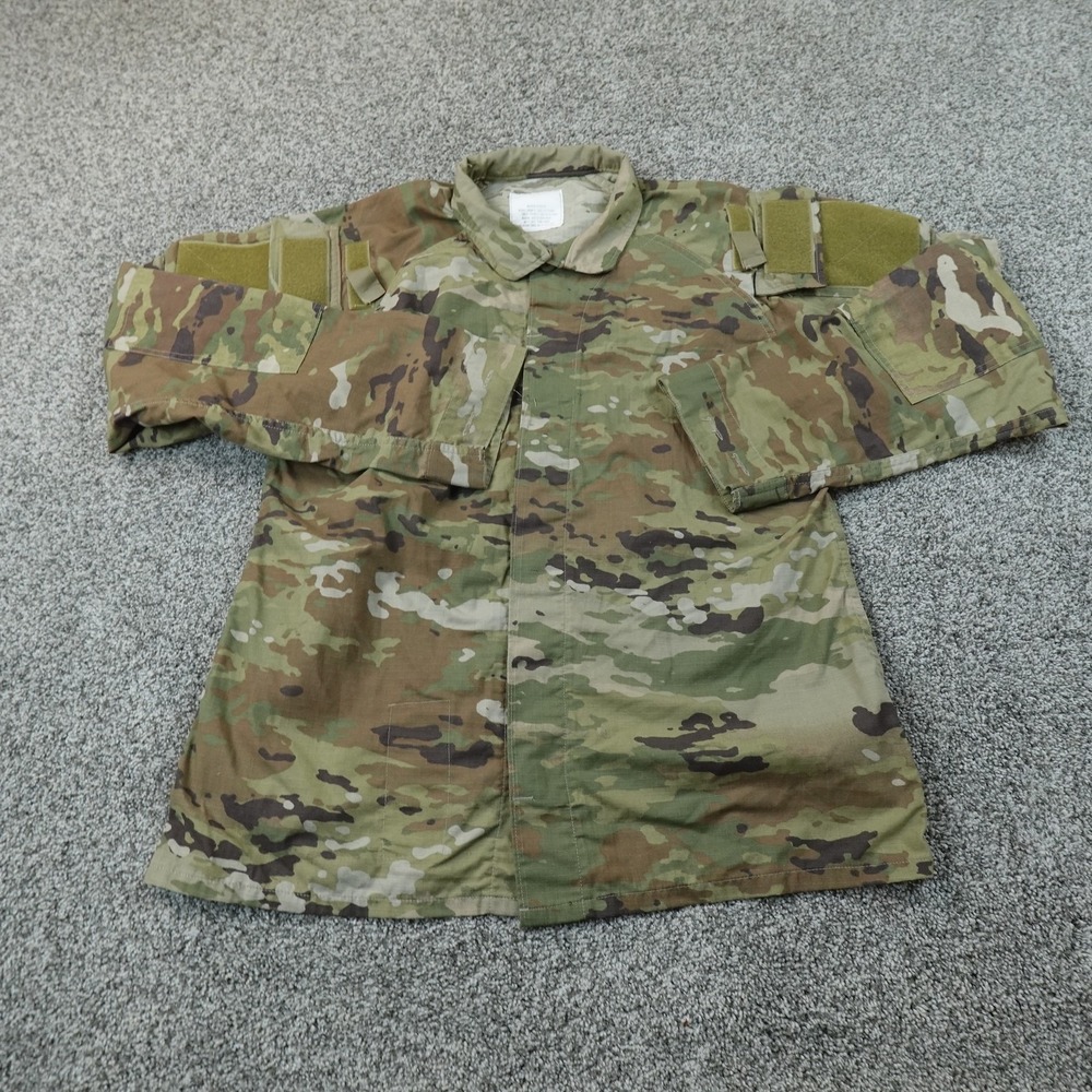 Military Jacket Mens M Multicam OCP Improved Hot Weather Combat Coat Army IHWCU